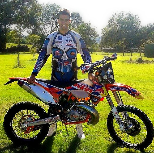 anthony raynal pilote klorophyl light elite moto ktm