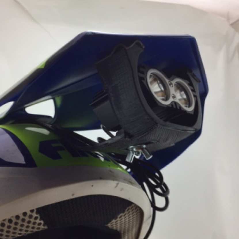 Kit lampe leds pour casque moto Sun Klorophyl light